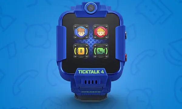 What safety features does TickTalk have? My TickTalk