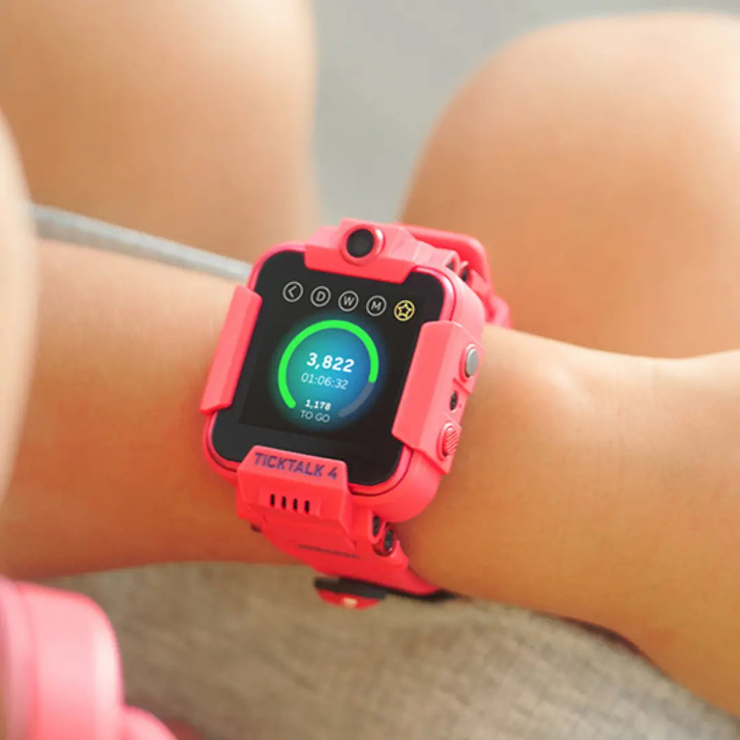 Checking your Steps with Activity Tracker from your TickTalk 4 smartwatch My TickTalk