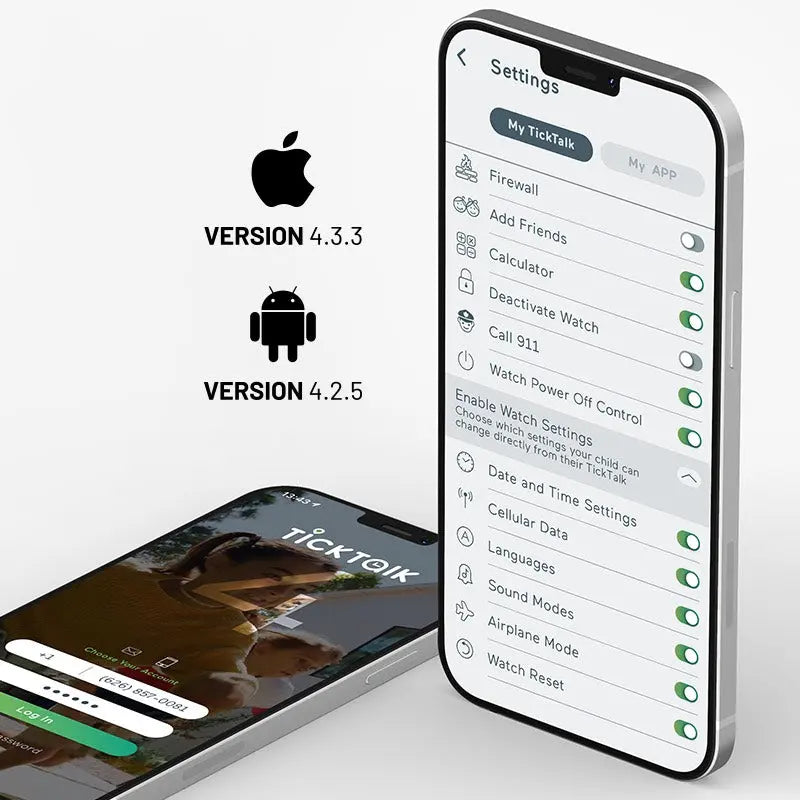 Important App Update Alert 🔔  iOS 4.3.3 and Android 4.2.5 My TickTalk