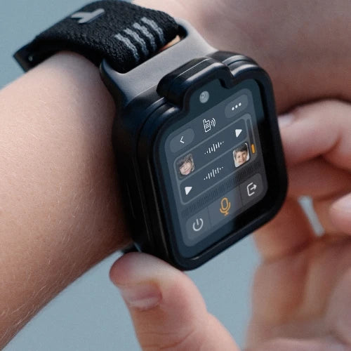 TickTalk 6 kids smartwatch using TickTalkie LTE and Wi-Fi push-to-talk.